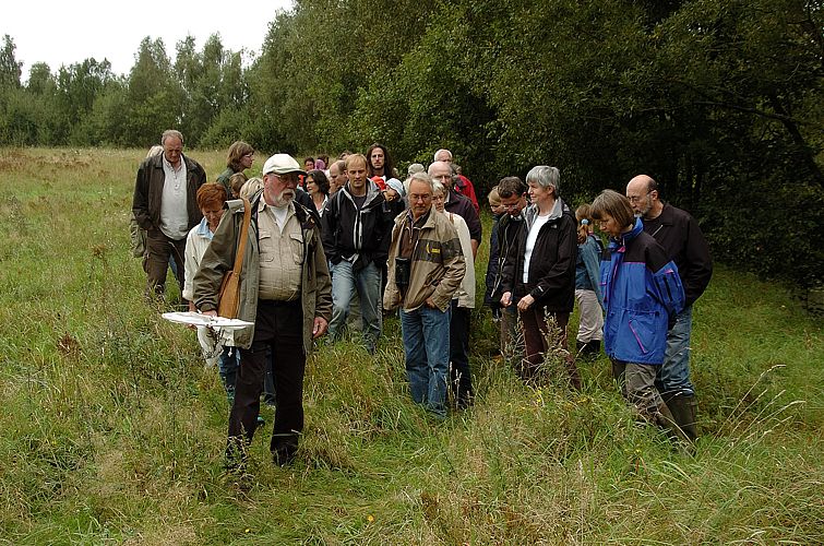 Exkursion im Sandgebiet